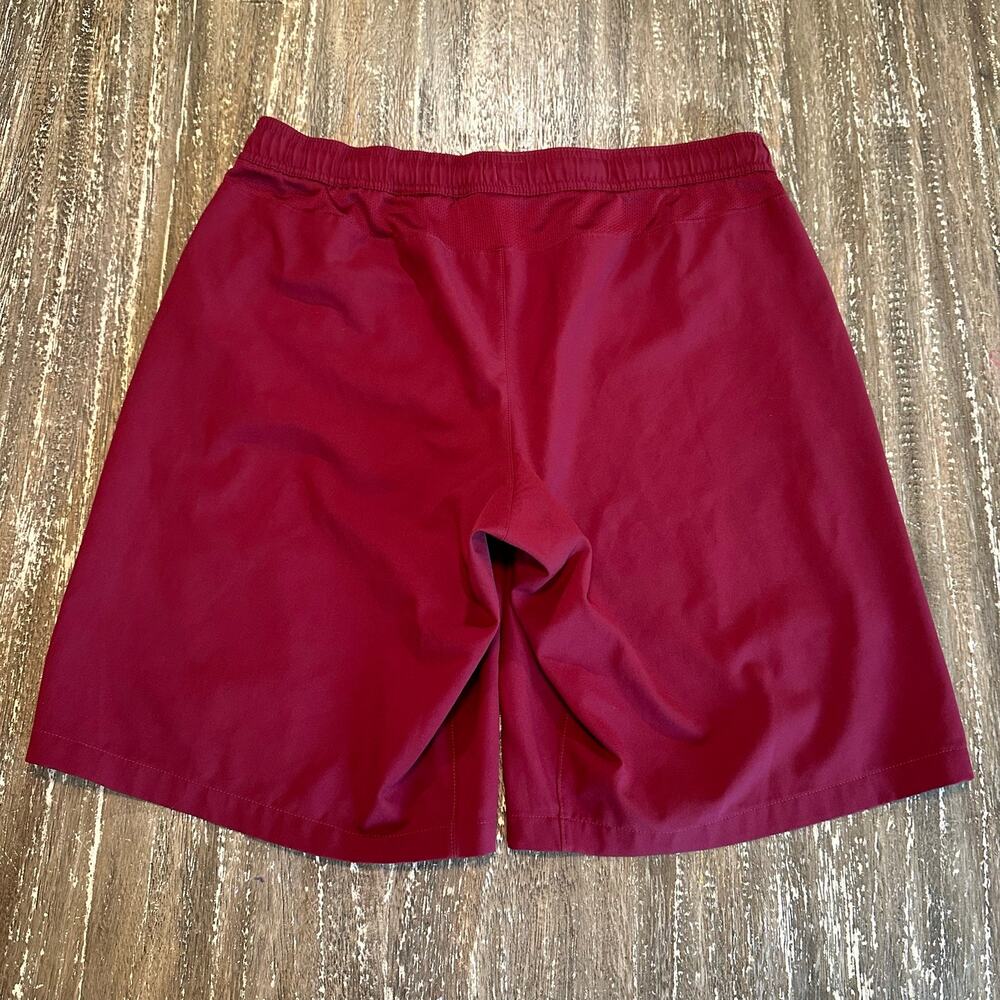 Vintage Nike Dri-Fit Portugal Soccer Team Shorts 9.5” Inseam Maroon Mens Size L - Picture 9 of 10